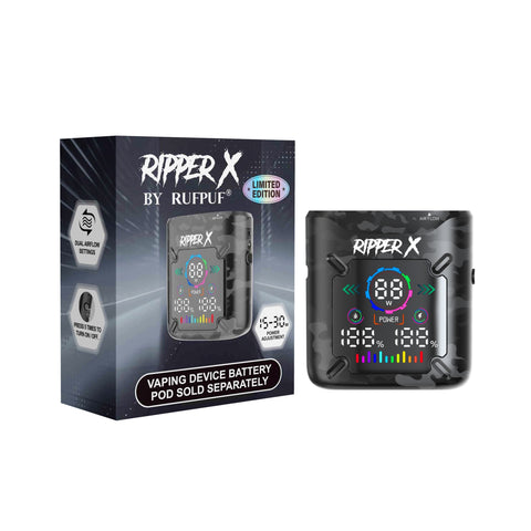 Ripper X Ultra Battery GCore Black Camo 12.35  Vape Cloud