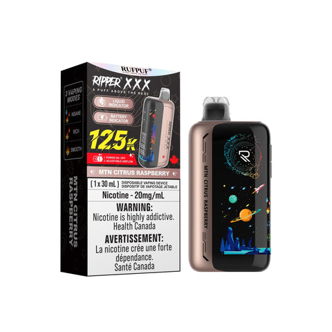 Ripper XXX 125K Disposable Vape GCore    Vape Cloud