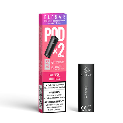 Elf Bar 4In1 - Mad Peach | Vape Cloud Canada