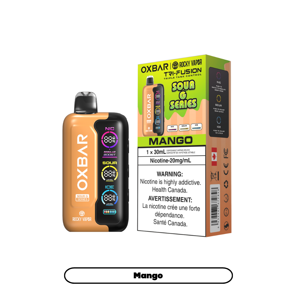 OXBAR Tri-Fusion (30 mL, 20 mg) Over 45,000 Puffs | Canada Vape Cloud OXBAR Tri-Fusion (30 mL, 20 mg) Over 45,000 Puffs | Canada Vape Cloud