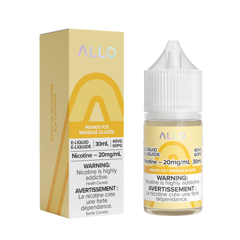 Allo E-Liquid (Salt 30mL) Pacific Smoke 20mg ON Tax / Mango Ice 30.50  Vape Cloud