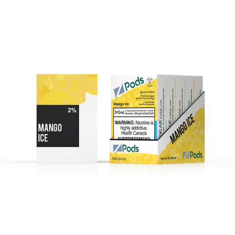 Z Pods  | Vape Cloud Canada Z Land 20mg ON Tax / Mango Ice 20.99  Vape Cloud