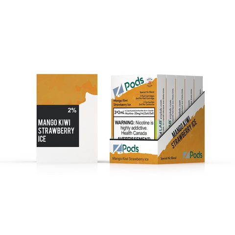 Z Pods  | Vape Cloud Canada Z Land 20mg ON Tax / Mango Kiwi Strawberry Ice 20.99  Vape Cloud