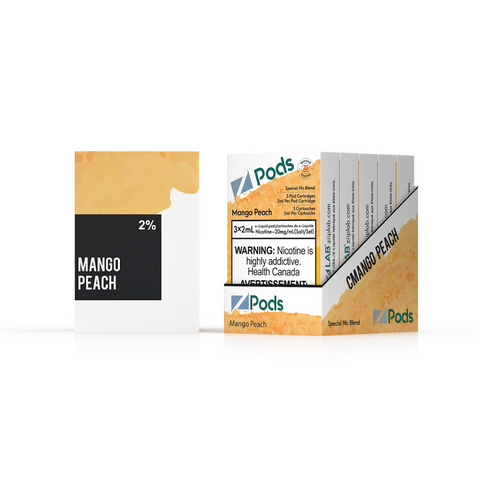 Z Pods  | Vape Cloud Canada Z Land 20mg ON Tax / Mango Peach 20.99  Vape Cloud