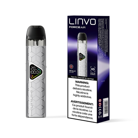 LINVO Force Air Pod Kit [CRC] in Metallic Silver