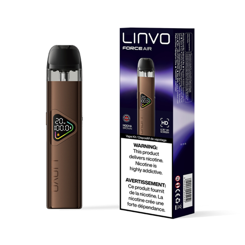LINVO Force Air Pod Kit [CRC] in Mocha Brown