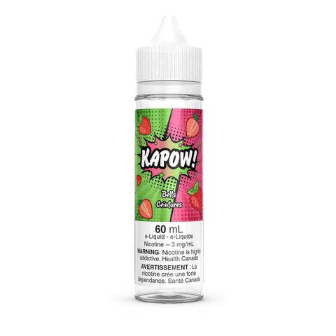 Kapow Freebase - Belts (60mL) | Vape Cloud Canada