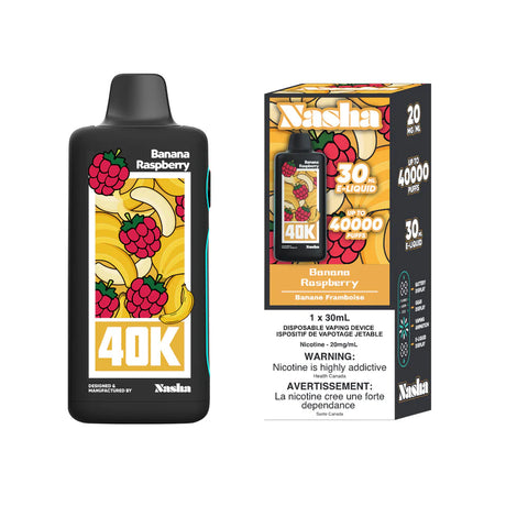 Nasha 40K Disposable Vape | Vape Cloud Canada 1DISTRO    Vape Cloud