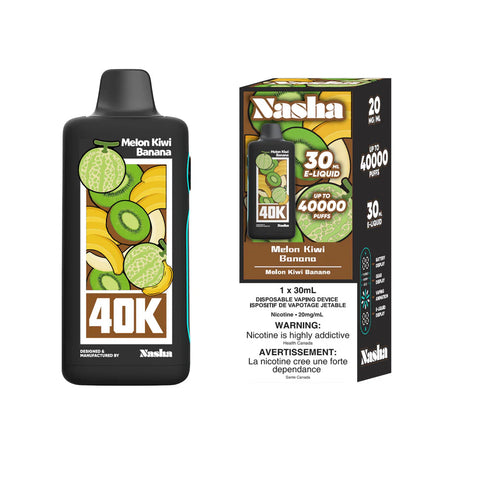 Nasha 40K Disposable Vape | Vape Cloud Canada 1DISTRO    Vape Cloud