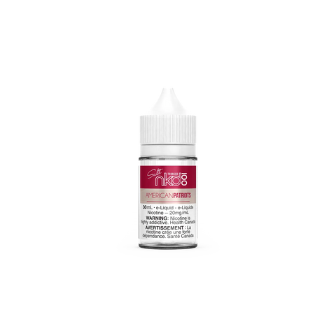 Naked 100 Nic Salt *ONLINE CLEARANCE SALES ONLY* Valor 3mg / 60ml / American Patriots 19.99  Vape Cloud
