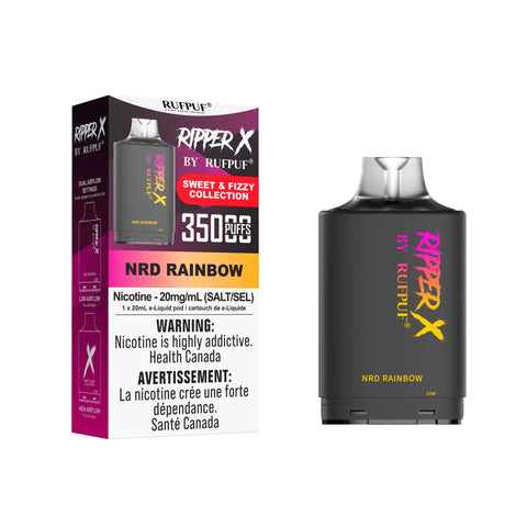 RIPPER X 35K Pods - 20mg GCore NRD-Rainbow 30.99  Vape Cloud