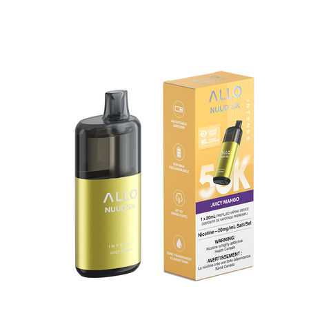 Allo Intense NUD 50k Disposable Vape | Vape Cloud Canada Allo Intense NUD 50k Disposable Vape | Vape Cloud Canada