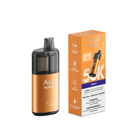 ALLO Intense NUUD 50k Smoke Arsenal Peach 41.99  Vape Cloud
