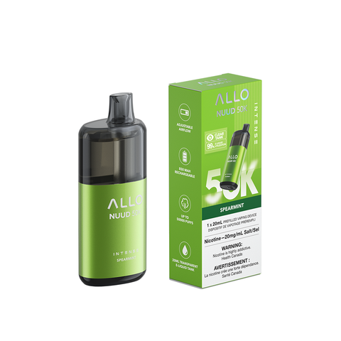 ALLO Intense NUUD 50k Smoke Arsenal Spearmint 41.99  Vape Cloud