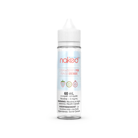 Naked 100 Freebase and Nic Salt E-Liquid Collection by Vape Cloud Canada Valor 60ml - Freebase / 12mg ON Tax / Strawberry Pom 30m 33.99  Vape Cloud
