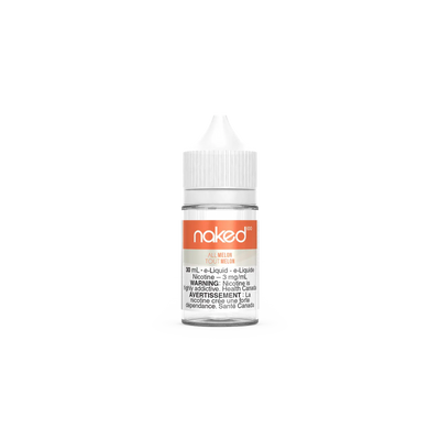 Valor Naked 100 e-liquid collection featuring all-melon flavors in freebase and nicotine salt varieties.