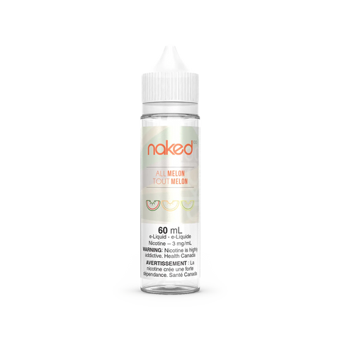 Naked 100 Freebase and Nic Salt E-Liquid Collection by Vape Cloud Canada Valor 60ml - Freebase / 12mg ON Tax / Melon 34.99  Vape Cloud