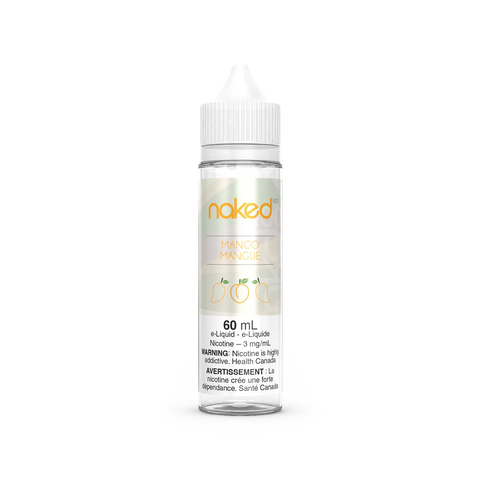 Naked 100 Freebase and Nic Salt E-Liquid Collection by Vape Cloud Canada Valor 60ml - Freebase / 12mg ON Tax / Mango 34.99  Vape Cloud