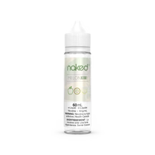 Valor Naked100 Original Melon Kiwi e-liquid 60ml bottle with colorful label and vape cloud background, showcasing fruity flavor.