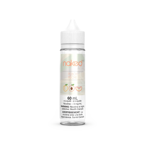 Naked 100 Freebase and Nic Salt E-Liquid Collection by Vape Cloud Canada Valor 60ml - Freebase / 12mg ON Tax / Peach 34.99  Vape Cloud