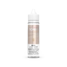 Bottle of Valor Naked100 Tobacco Cuban Blend e-liquid in 60ml size, featuring a sleek label and amber-colored liquid inside.