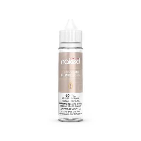 Naked 100 Freebase and Nic Salt E-Liquid Collection by Vape Cloud Canada Valor 60ml - Freebase / 18mg ON Tax / Cuban Blend 33.99  Vape Cloud
