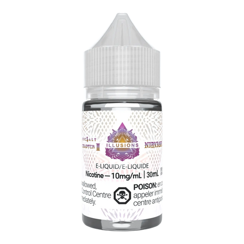 Illusions Nic Salt (30ml) Pacific Smoke 20mg / Nirvana 33.99  Vape Cloud