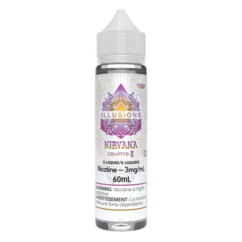 Illusions E-Liquid 60ml | Vape Cloud Canada Pacific Smoke 6mg ON Tax / Nirvana 47.50  Vape Cloud