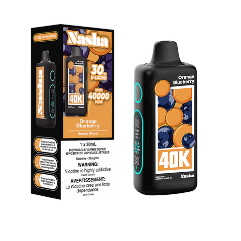 Nasha 40K Disposable Vape | Vape Cloud Canada 1DISTRO    Vape Cloud