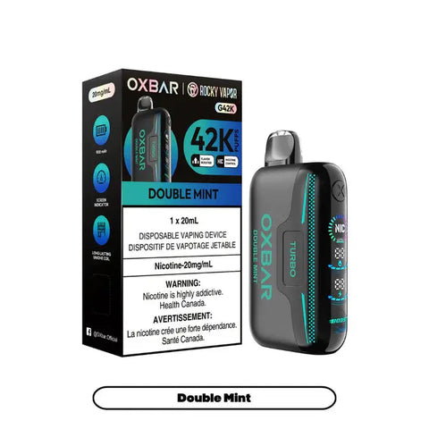 Rocky Vapor Oxbar G42K | Vape Cloud Canada Nimbus Distro 20mg-Double-Mint 41.99  Vape Cloud