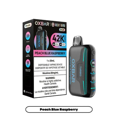 Rocky Vapor Oxbar G42K | Vape Cloud Canada Nimbus Distro 20mg-Peach-Blue-Raspberry 41.99  Vape Cloud