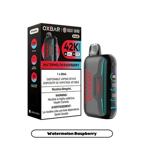 Rocky Vapor Oxbar G42K | Vape Cloud Canada Nimbus Distro 20mg-Watermelon-Raspberry 41.99  Vape Cloud