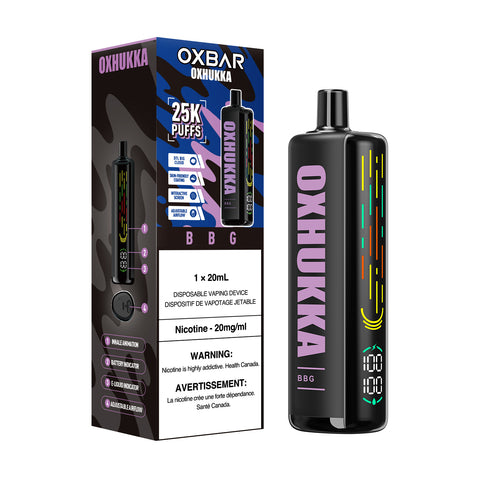 OxBar Oxhukka - BBG | Vape Cloud Canada