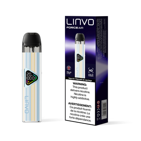LINVO Force Air Pod Kit [CRC] in Polar Strip with retail packaging