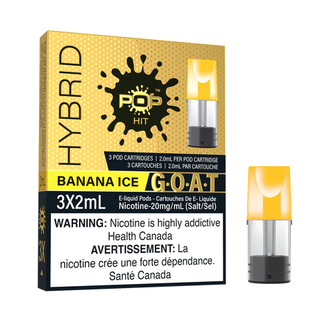 Pop Pods Hybrid | Vape Cloud Canada Smoke Arsenal 20mg ON Tax / Banana Ice 21.99  Vape Cloud