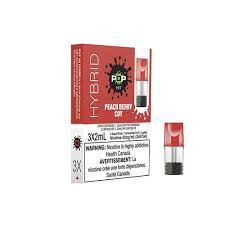 Pop Pods Hybrid - Peach Berry CDY | Vape Cloud Canada