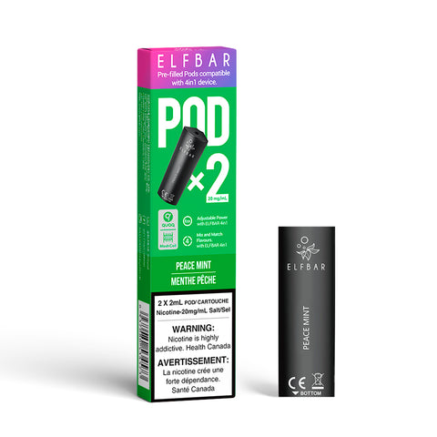 Elf Bar 4In1 - Peace Mint | Vape Cloud Canada