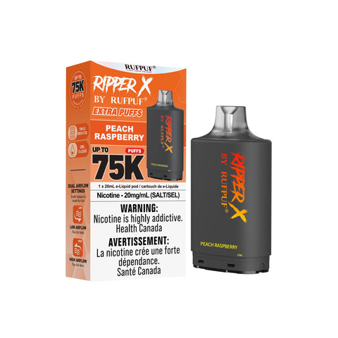 Ripper X 75k Pods | Vape Cloud Canada GCore Peach Raspberry 34.99  Vape Cloud