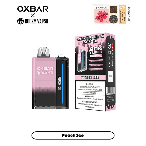 OxBar M20K - Peach Ice | Vape Cloud Canada