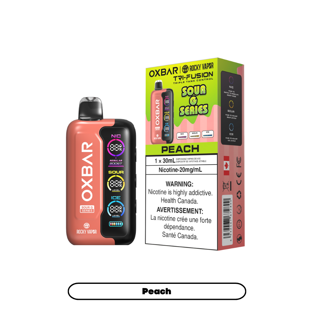 OXBAR Tri-Fusion (30 mL, 20 mg) Over 45,000 Puffs | Canada Vape Cloud OXBAR Tri-Fusion (30 mL, 20 mg) Over 45,000 Puffs | Canada Vape Cloud