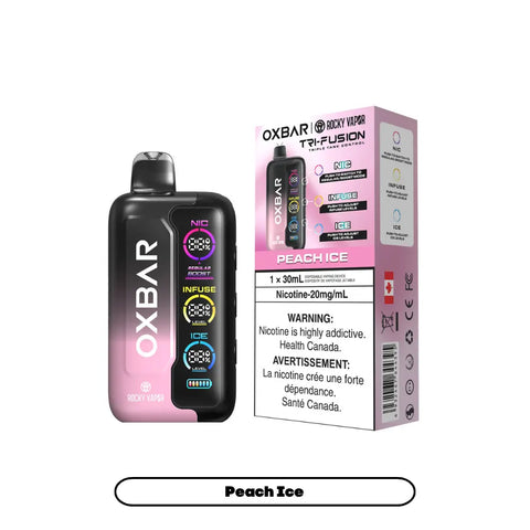 Oxbar Tri Fusion | Vape Cloud Canada Vape Cloud Peach Ice 44.99  Vape Cloud