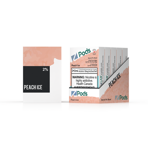 Z Pods  | Vape Cloud Canada Z Land 20mg ON Tax / Peach Ice 20.99  Vape Cloud