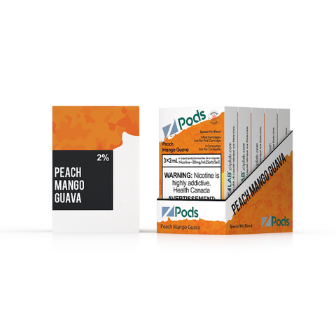 Z Pods  | Vape Cloud Canada Z Land 20mg ON Tax / Peach Mango Guava 20.99  Vape Cloud