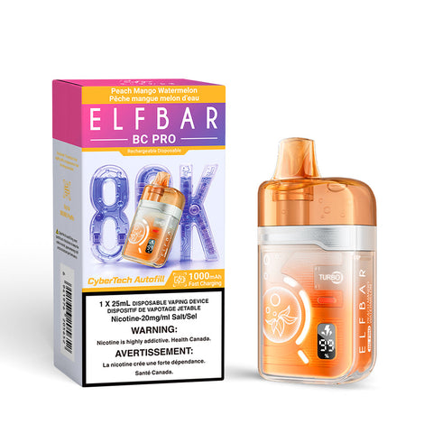 Cigarette Électronique Jetable Elf Bar BC Pro 80K | 80 000 Bouffées