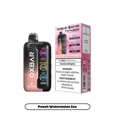 Oxbar Tri Fusion | Vape Cloud Canada Vape Cloud Peach Watermelon Ice 44.99  Vape Cloud