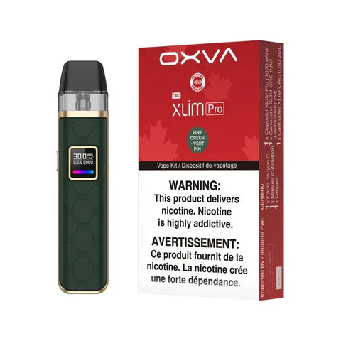 OXVA XLIM PRO POD KIT [CRC] Nimbus Distro Pine-Green 27.50  Vape Cloud