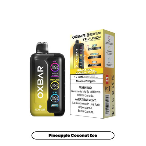 Oxbar Tri Fusion | Vape Cloud Canada Vape Cloud Pineapple Coconut Ice 44.99  Vape Cloud