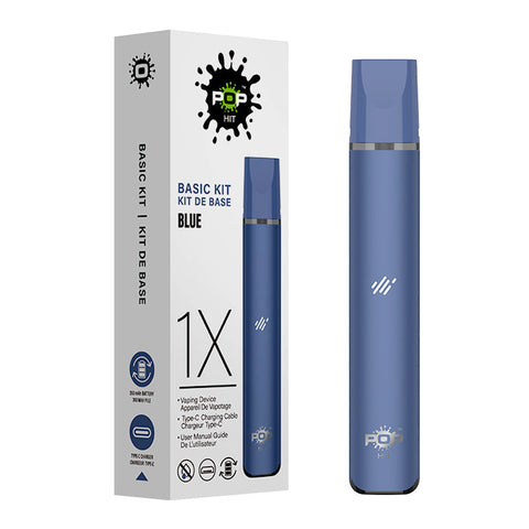 Smoke Arsenal Pop Hit Device Kit vaporizer with STLTH-compatible pod system, shown with five device units.