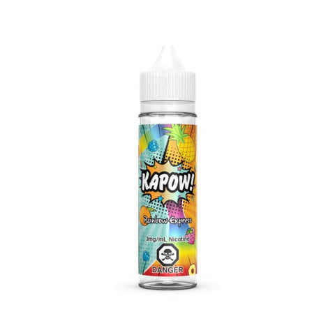 Kapow Freebase - Rainbow Express (60mL) | Vape Cloud Canada