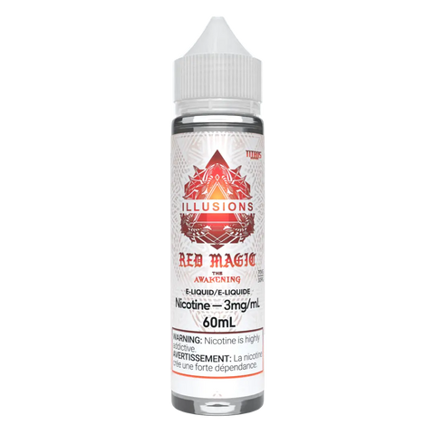 Illusions E-Liquid 60ml | Vape Cloud Canada Pacific Smoke 6mg ON Tax / Red Magic 47.50  Vape Cloud